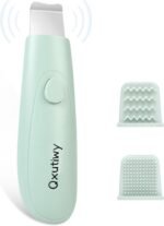 Skin Scrubber & Face Spatula - Blackhead Remover Tools, 2-in-1 Pore Cleaner Tool for Deep Cleansing, with Two Silicone Brush Head for Women and Men, Waterproof - Image 2