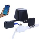 Smart Valve Controller ELROTONEG, Wi-Fi Electric Water Shutoff Controller, Tuya & Smart Life App Control, Compatible with Alexa, No Hub Required - Image 2