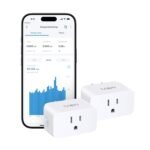 TP-Link Tapo Smart Plug Mini, Matter Compatible, Compatible with Alexa, Google Home & Samsung SmartThings, Energy Monitoring, 15A, UL Certified, 2.4G Wi-Fi Only, Tapo P110M(2-Pack) - Image 2