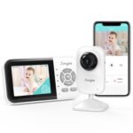 Upgrade Video Baby Monitor,WiFi Baby Camera,2.8" Display and App Control,1200ft Long Range,2 Way Talk,Auto Night Vision,Sound Alert,VOX,Temperature Sensor 5 Lullabies Feeding Remind,Home Use - Image 2