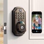 WiFi Video Smart Lock with Camera -Keyless Entry Deadbolt, 5-in-1 (Camera+Doorbell+Fingerprint+Keypad), App Control, Two-Way Audio, Waterproof, Easy Installation - Image 2
