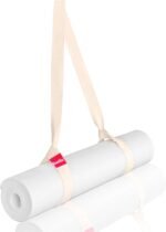 Yoga Mat Straps 2 in 1 - Cotton - Adjustable anti-slip straps for yoga, pilates, stretching, for carrying mats - Image 2