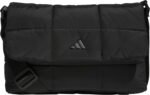 adidas Unisex Quilted Crossbody Bag – Soft Cushioned Puffer Purse, Foldover - Image 2