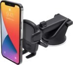 iOttie Easy One Touch Signature Dashboard & Windshield Universal Car Mount Phone Holder Desk Stand with Suction Cup Base and Telescopic Arm for iPhone, Samsung, Google, More Smartphones - Image 2