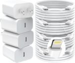 iPhone Charger Fast Charging,20W PD USB C Wall Charger 4 Pack with 6FT Fast Charging Cable - Fast Charger for iPhone 14/14 Pro Max/13/13 Pro/12/12 Pro/11/11 Pro/XS, iPad - Image 2