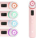 medicube Booster Pro | 6-in-1 Real Glass Glow Beauty Massager | for Clear, Radiant, Firmer-Looking Skin | Korean Skin Care | Pink - Image 2