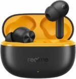 realme Buds T200 Lite Bluetooth in Ear Earbuds,4 Mic, AI ENC for Calls,48 Hours Total Playback with Fast Charging and Low Latency Gaming TWS, Google Fast Pair, with mic - (Black) - Image 2