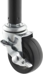 5-Tier Adjustable Wire Shelving with Wheels, Wire Shelf Rack for Kitchen Organization, Garage Storage, 400 to 2000 Pound Capacity, NSF Certified, 36” x 18” x 72”, Black - Image 5