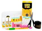 Back to School Supply Box Grades K-5 - School Supply Boxes - 32 Piece School Supplies Kit Includes Markers, Crayons, Pencils, Scissors, Folders, Glue Sticks, Notebook, and Composition Book - Image 3