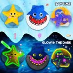 EPUMP Sea Shell Painting Kit for Kids - Glow in the Dark Beach Toys and Summer Crafts, Arts and Crafts Kit Creative DIY Indoor Outdoor Activity Toy Birthday Gift for Boys Girls Age 6 7 8 9 10 11 12+ - Image 5