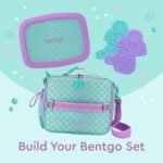 Bentgo Kids Lunch Bag - Durable, Double-Insulated Lunch Bag for Kids 3+; Holds Lunch Box, Water Bottle, & Snacks; Easy-Clean Water-Resistant Fabric & Multiple Zippered Pockets (Mermaid) - Image 6