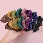 XIMA 16Piece Headband with Bow for Toddlers Teens, 16 Colors Grosgrain Ribbon Bows Hair Bands for Girls,Kids Children and Women, Cute Hairbands for Daily School Hair Accessories - Image 4