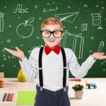 Old Man Costume Accessories for Kid,100 Days of School Grandpa Mad Scientist Wig Set Crazy Physicist Cosplay - Image 6