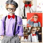 Old Man Costume Accessories for Kid,100 Days of School Grandpa Mad Scientist Wig Set Crazy Physicist Cosplay - Image 8