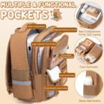 Fimibuke Kids Backpack for School Boys, 30PCS Space Toddler School Supplies Stationery Set with Bookbag Pencil Case Pins Gel Pens Pencils Notebooks Easter Gifts for Kindergarten Elementary Student - Image 6