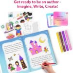 Skillmatics Storybook Art Kit - Create Fairytale Stories, DIY Craft & Writing Kit with 300+ Stickers, Scrapbooking & Journal Activity, Gifts for Kids Ages 5, 6, 7, 8, 9, 10 - Image 5