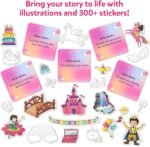 Skillmatics Storybook Art Kit - Create Fairytale Stories, DIY Craft & Writing Kit with 300+ Stickers, Scrapbooking & Journal Activity, Gifts for Kids Ages 5, 6, 7, 8, 9, 10 - Image 6