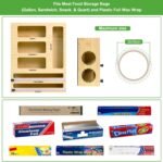 MSJGA Magnetic Food Bag Storage Organizer for Drawer or Refrigerator, Compatible with Gallon,Quart, Sandwich, Snack & Variety Size Bags - Image 4