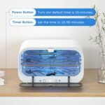 Yofuly Sterilizer for Esthetician, 12L Double-layer Large Sterilizer for Nail Tools, Multi-Functional Nail Cleaner Box, Large Capacity Cleaning Cabinet for Home Use, Barbers, Beauty Salons, and Spas - Image 5