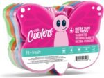 Cool Coolers Kids Lunch Box Ice Packs, Slim Ice Packs for Lunch Bags, Lunch Ice Packs ReusableMulticolored 4 Pack (Butterfly) - Image 2