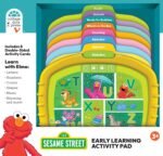 Sesame Street Early Learning Activity Pad - Read,Play, Press & Learn: ABCs, Numbers, Counting, Animals, Colors, Shapes, Music, Rhyming - Image 2