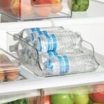 iDesign Water Bottle Organizer for Fridge or Pantry - Clear - Made in USA - Image 4