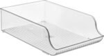 iDesign Water Bottle Organizer for Fridge or Pantry - Clear - Made in USA - Image 6