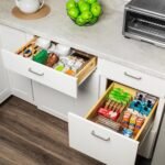 ClearSpace Plastic Pantry Organization and Storage Bins with Removable Dividers – Perfect Kitchen Organization or Kitchen Storage – Refrigerator Organizer Bins, Cabinet Organizers (2 Pack) - Image 5