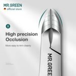 MR.GREEN Cuticle Nippers Nail Manicure Scissors Cuticle Clippers Trimmer Dead Skin Remover Stainless Steel Cutters Beauty Tool With Pusher (Mr-1028) - Image 4