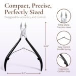 Professional Cuticle Cutter & Pusher Trimmer Manicure Tools with Double Spring – Perfect Nail Care Tool for Manicure & Pedicure Beauty at Home/Spa/Saloon - Image 4