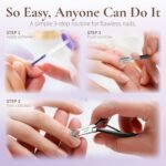 Professional Cuticle Cutter & Pusher Trimmer Manicure Tools with Double Spring – Perfect Nail Care Tool for Manicure & Pedicure Beauty at Home/Spa/Saloon - Image 6