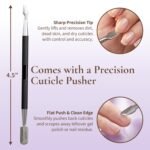 Professional Cuticle Cutter & Pusher Trimmer Manicure Tools with Double Spring – Perfect Nail Care Tool for Manicure & Pedicure Beauty at Home/Spa/Saloon - Image 7
