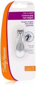Sally Hansen Beauty Tools, Clip N' Catch-Control Grip Nail Clip with Catcher , 1 Count (Pack of 1) - Image 2