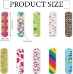 Sumind 100 Pack Mini Nail Files Bulk Double Sided Emery Boards Small Finger Nail Files Manicure Tools(2.36 x 0.59 x 0.16 Inch) - Image 3