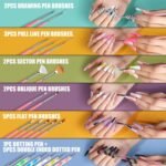 Teenitor Acrylic Nail Kit With Chrome Powder, Almond Tips, Art Brushes, Charms, 3D Gel, Tools, Stand - Beginner Set - Image 5