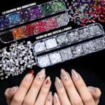 Teenitor Acrylic Nail Kit With Chrome Powder, Almond Tips, Art Brushes, Charms, 3D Gel, Tools, Stand - Beginner Set - Image 6