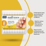 Fran Wilson NAIL TEES COTTON TIPS 120 Count (2 PACK) - The Ultimate Nail Tool, Multi-Purpose Double-sided Swabs with Pointed Ends for Precise Touch-ups and the Perfect At-Home Manicure & Pedicure - Image 4