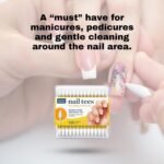 Fran Wilson NAIL TEES COTTON TIPS 120 Count (2 PACK) - The Ultimate Nail Tool, Multi-Purpose Double-sided Swabs with Pointed Ends for Precise Touch-ups and the Perfect At-Home Manicure & Pedicure - Image 7