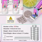 Chameleon Premium Nail Clippers with Magnets Sizers for Acrylic Nails, Artificial Fake Nail False Nail Tip Cutter Trimmer Manicure Pedicure Sharp Blade Clip Tool For Salon Home Art Beauty - Image 3