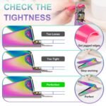 Chameleon Premium Nail Clippers with Magnets Sizers for Acrylic Nails, Artificial Fake Nail False Nail Tip Cutter Trimmer Manicure Pedicure Sharp Blade Clip Tool For Salon Home Art Beauty - Image 6