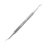 Staleks Pro Expert 20 Pedicure Curette Type 1 – Hemisphere Curette and Toenail Cleaner – Stainless Steel – for Professional Pedicure - Image 2