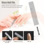 Manicure Set Professional Nail Clippers Pedicure Kit, 16 pcs Stainless Steel Nail Care Tools Grooming Kit with Luxurious Travel Leather Case for Thick Nails Men Women Gift (White) - Image 4