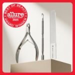 Beauty Power Cuticle Trimmer with Cuticle Pusher & Nano Nail File - Cuticle Nipper Cuticle Remover - Professional Stainless Steel Clippers Pedicure Manicure Tools for Fingernails - Gift Idea - Image 3