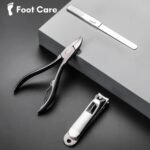 Stainless Steel Manicure Set 11-in-1 Professional Nail Clipper Kit | Portable Leather Travel Case, Pedicure & Grooming Tools for Fingernails & Toenails, Luxury Gifts Set for Men & Women, Brown - Image 6