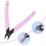 Rhinestone Remover, Nail Nippers Professional Pink Rhinestone Tools for Nails DIY to Easily Remove Cuticle Rhinestones Crystals Cutting Nail Chains - Image 4